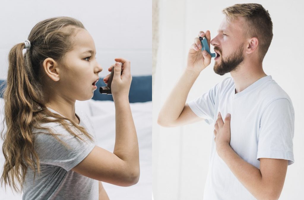 childhood and adult onset asthma