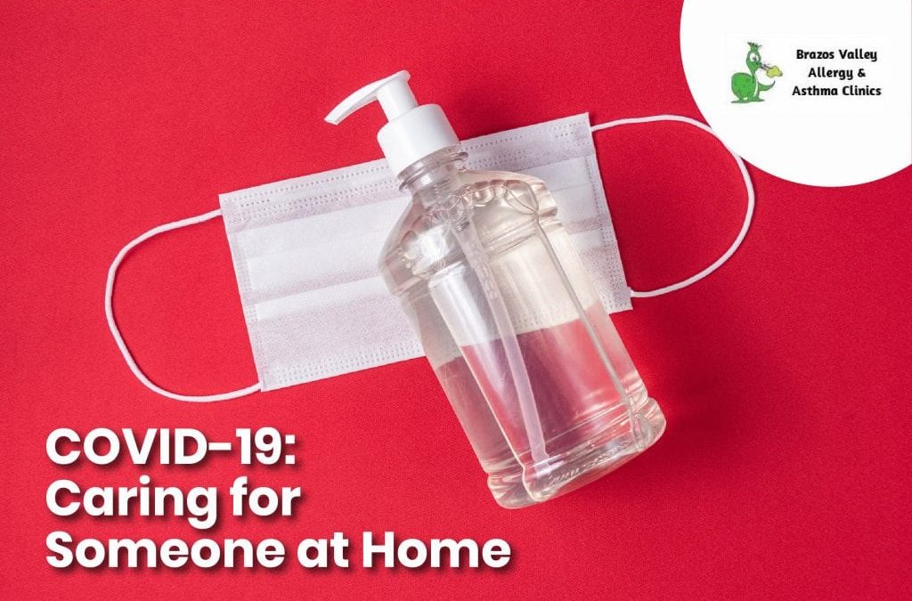 caring someone with covid-19 at home