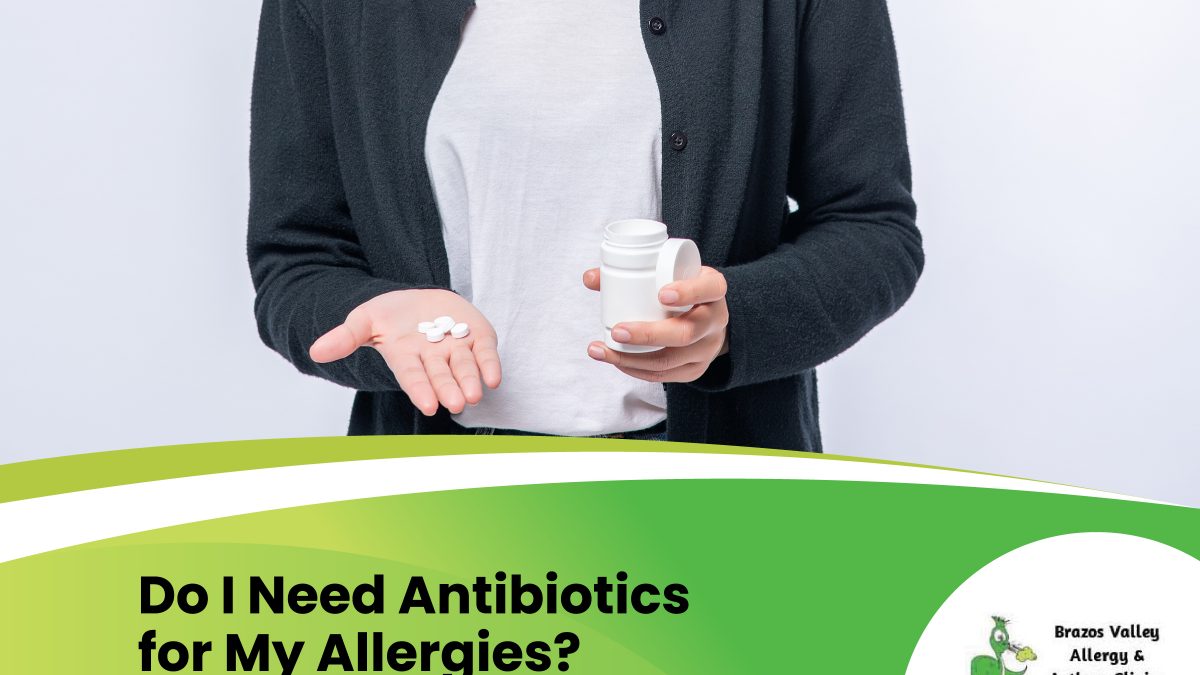 antibiotics for allergies